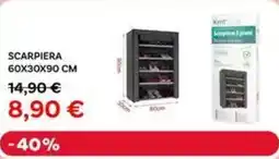 Max Factory Scarpiera 60x30x90 cm offerta