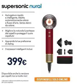 Unieuro dyson supersonic nural offerta