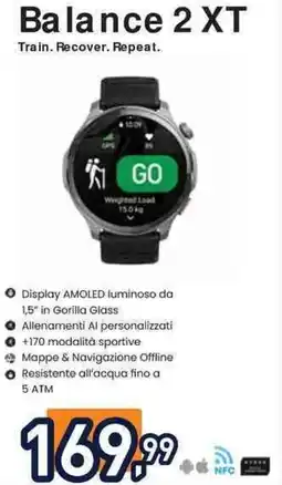 Unieuro amazfit Balance 2 XT offerta