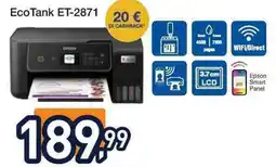 Unieuro EPSON EcoTank ET-2871 offerta