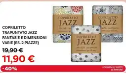 Max Factory Copriletto trapuntato jazz offerta