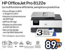 Unieuro HP OfficeJet Pro 8122e offerta
