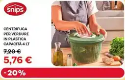 Max Factory Snips centrifuga per verdure in plastica capacità offerta