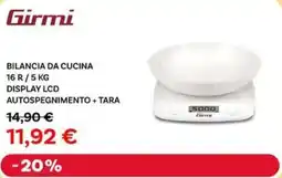 Max Factory Girmi bilancia da bilancia da cucina display LCD autospegnimento + tara offerta