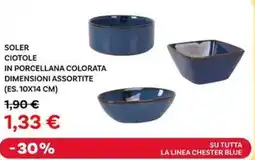 Max Factory Soler ciotole in porcellana in porcellana colorata offerta