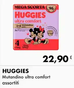 Iper Tosano HUGGIES Mutandino ultra comfort offerta