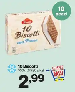 In'S Mercato 10 Biscotti offerta