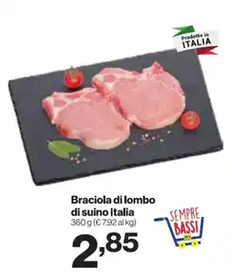 In'S Mercato Braciola di lombo di suino Italia offerta