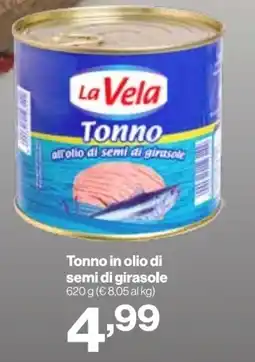 In'S Mercato La vela tonno in olio di semi di girasole offerta