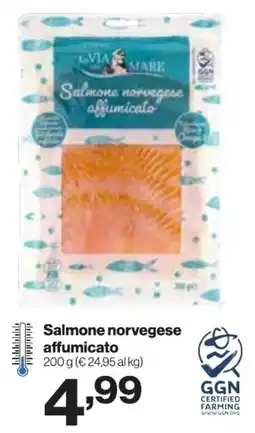In'S Mercato Salmone norvegese affumicato offerta