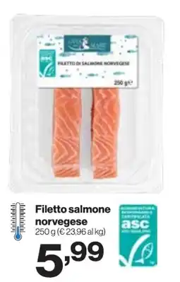 In'S Mercato Filetto salmone norvegese offerta