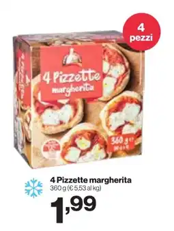 In'S Mercato 4 Pizzette margherita offerta