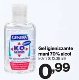 In'S Mercato GENERA Gel igienizzante mani 70% alcol offerta