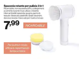 In'S Mercato Spazzola rotante per pulizia 3 in 1 offerta