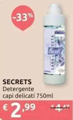 Ipersoap SECRETS Detergente capi delicati offerta