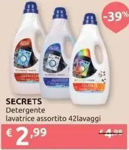 Ipersoap SECRETS Detergente lavatrice assortito offerta