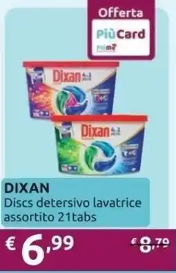 Ipersoap DIXAN Dixan Discs detersivo lavatrice assortito 21tabs offerta