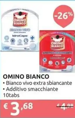 Ipersoap OMINO BIANCO Bianco vivo extra sbiancante Additivo smacchiante offerta