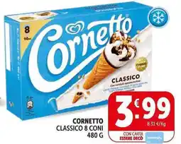 Deco Supermercati Cornetto classico 8 coni offerta