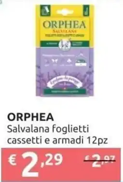 Ipersoap ORPHEA Salvalana foglietti cassetti e armadi offerta