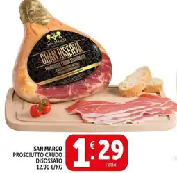 Deco Supermercati San marco prosciutto crudo disossato offerta