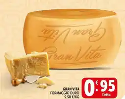 Deco Supermercati Gran vita formaggio duro offerta