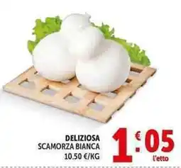 Deco Supermercati Deliziosa scamorza bianca offerta