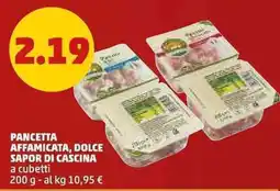 PENNY Pancetta affamicata, dolce SAPOR DI CASCINA offerta