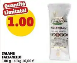 PENNY Salame FAETANELLO offerta