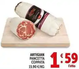 Deco Supermercati Artigian pancetta coppata offerta