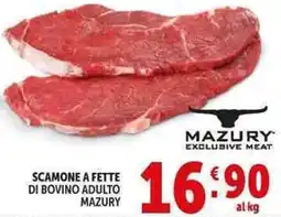 Deco Supermercati Scamone a fette di bovino adulto mazury offerta