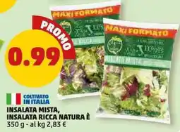 PENNY Insalata mista, insalata ricca NATURA È offerta