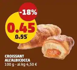 PENNY Croissant all'albicocca offerta