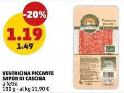 PENNY Ventricina piccante SAPOR DI CASCINA offerta