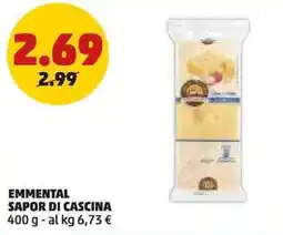 PENNY Emmental SAPOR DI CASCINA offerta