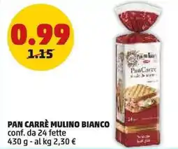 PENNY Pan carré MULINO BIANCO offerta