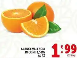 Deco Supermercati Arance valencia offerta