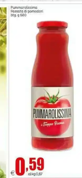 Elite Pummarolissima passata di pomodori offerta
