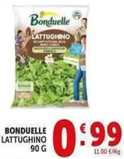 Deco Supermercati Bonduelle lattughino offerta