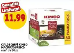 PENNY Cialde caffè kimbo macinato fresco offerta