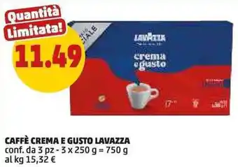 Caffè crema e gusto LAVAZZA