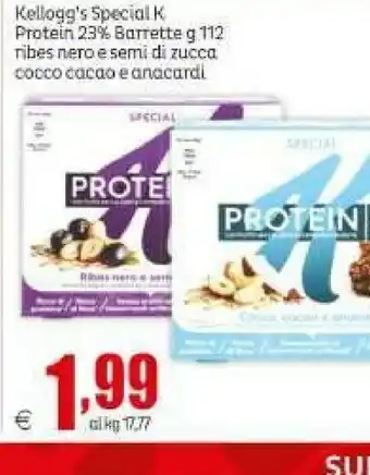 Elite Kellogg's - special k protein con frutta secca, semi e crema di mandorle 112 g(ml) offerta