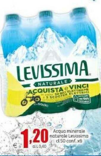 Elite Acqua minerale naturale offerta