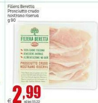 Elite Prosciutto crudo offerta