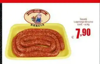 Elite Luganega di suino offerta