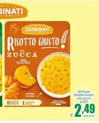 Elite Risotto giusto alla zucca offerta