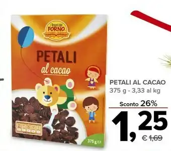 Todis Petali al gusto di cacao 375 g(ml) offerta