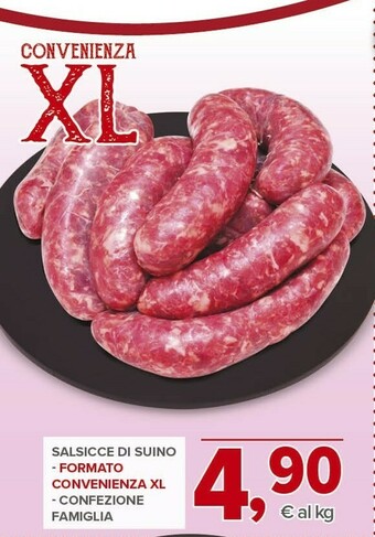 Todis Salsicce di suino offerta