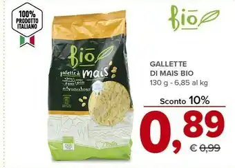 Todis Gallette di mais offerta