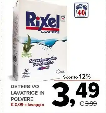 Todis Detersivo in polvere offerta